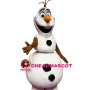 Adult Deluxe Olaf Mascot Costume