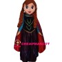 Realistic Princess Anna Mascot Costume