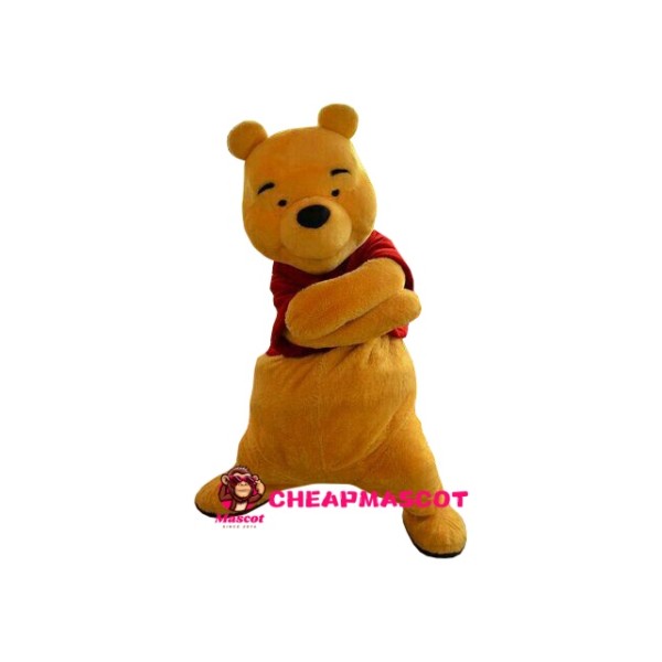 Realistic Winnie the Pooh Mascot Costume
