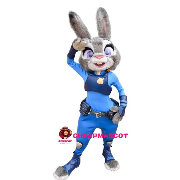 Judy Hopps Rabbit Mascot Costume