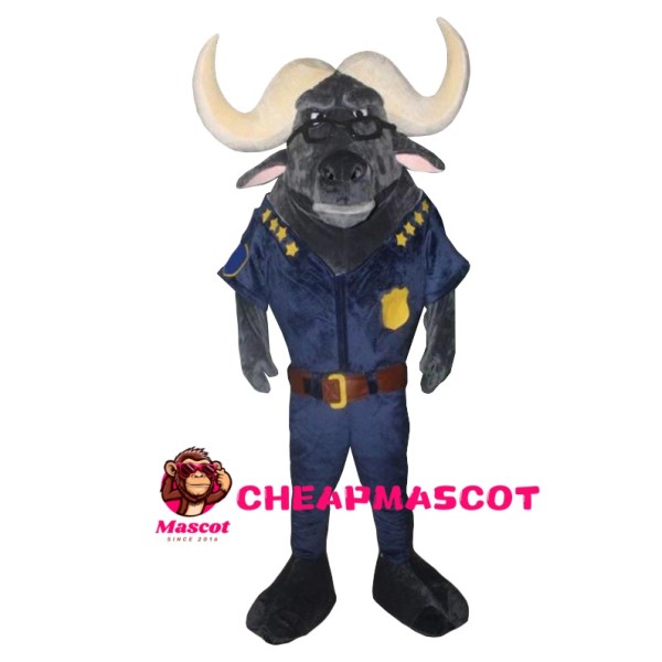 Zootopia Cape Buffalo Mascot Costume