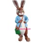 Realistic Peter Rabbit Mascot Costume