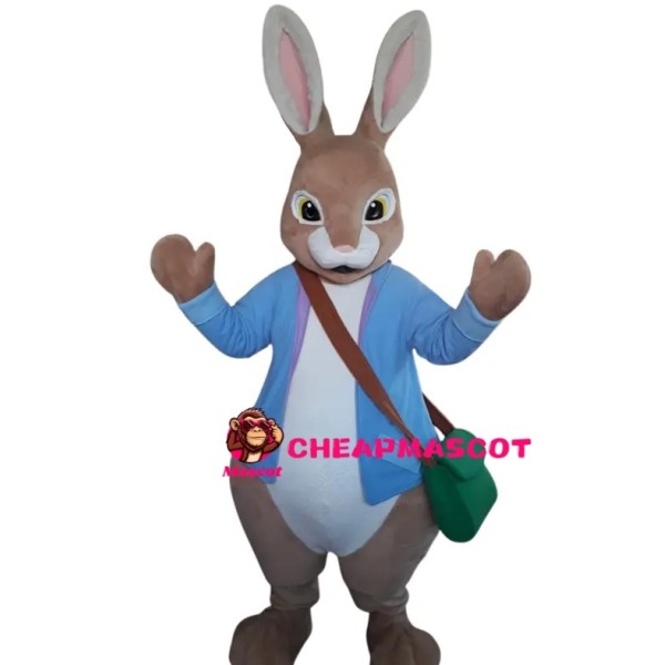 Cute Peter Rabbit Mascot Costume
