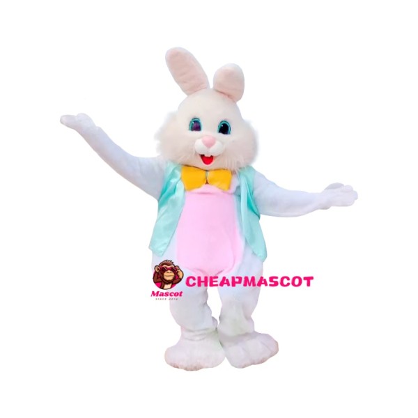 Lovely White Bunny Mascot Costume