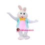 Lovely White Bunny Mascot Costume