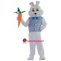 Lovely Lightweight White Bunny Mascot Costume