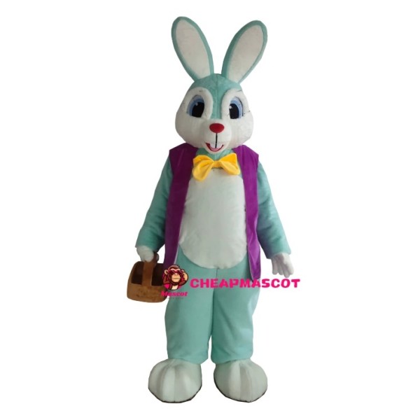 Green Rabbit Mascot Costume