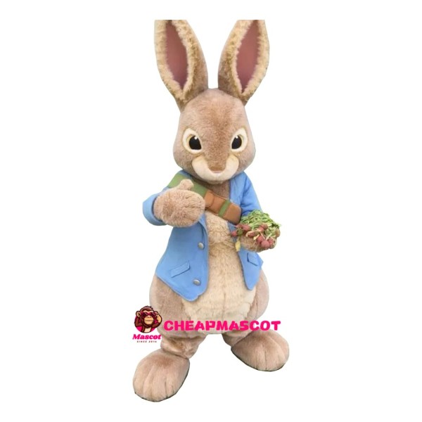 Adult Peter Rabbit Mascot Costume