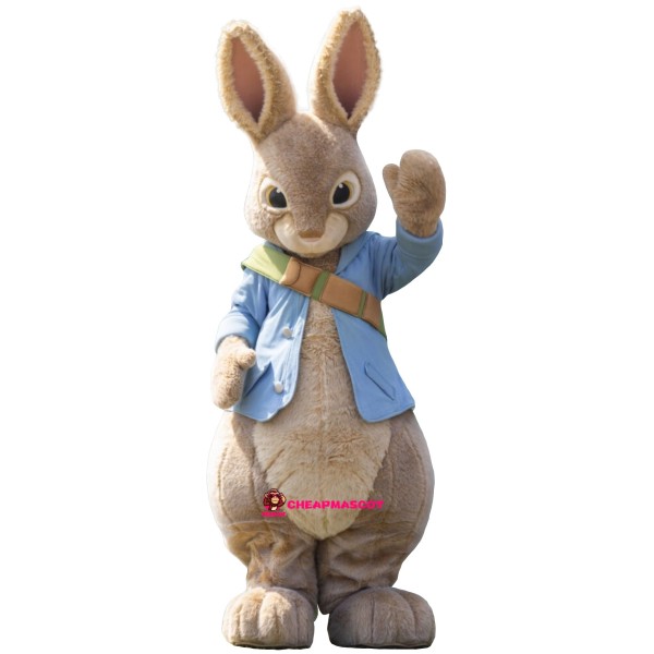 Friendly Easter Peter Rabbit Mascot Costume