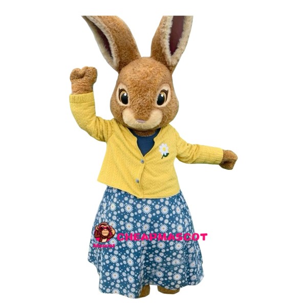 Female Rabbit Mascot Costume