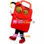 Huge Cartoon Red Gas Can Lightweight Mascot Costume