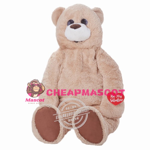 Likable Plush Teddy Bear Mascot Lightweight Costume
