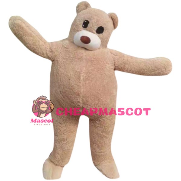 Teddy Bear Mascot Lightweight Costume