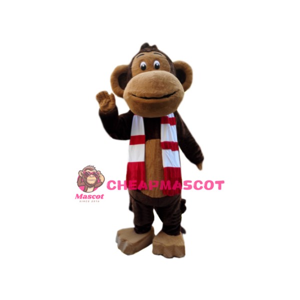 Big Mouth Monkey Mascot Costume