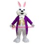Purple Wendell Easter Bunny Mascot Costume