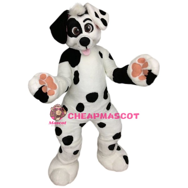 Top Spotted Dog Mascot Costume