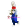 Lovely Blue Rabbit Mascot Costume
