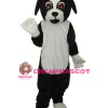Black Dog Mascot Adult Costume