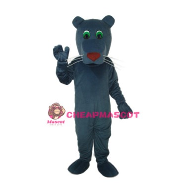 Black Mouth Dog Mascot Adult Costume
