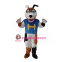 Mitt Dog Mascot Adult Costume