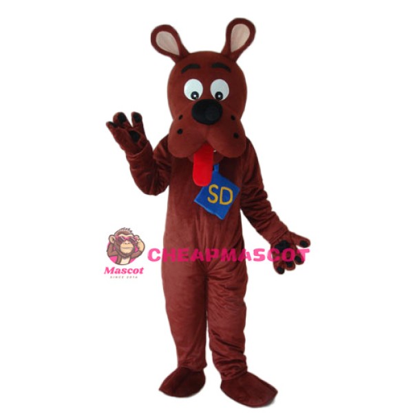 Old Version Scooby-Doo Mascot Adult Costume