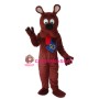 Old Version Scooby-Doo Mascot Adult Costume
