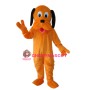 Orange Dog Mascot Adult Costume