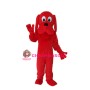 Red Dog Mascot Adult Costume