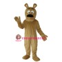 Grey Dog Mascot Adult Costume