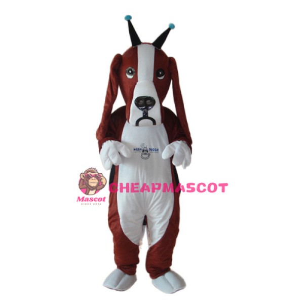 Revised Basset Dog Mascot Adult Costume