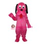 Rose Dog Mascot Adult Costume