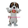 Saint Bernard Dog Mascot Adult Costume