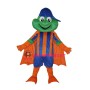 Happy Frog with Blue Hat Adult Mascot Costume