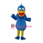 Blue Duck Plush Mascot Adult Costume
