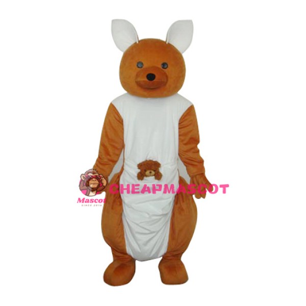 Long-feet Kangaroo Plush Mascot Adult Costume