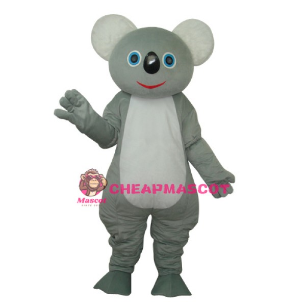 Grey 3rd Version Koala Mascot Adult Costume