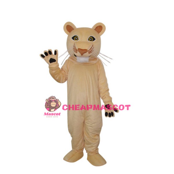 Cougar Mascot Adult Costume