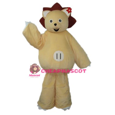 Modified Version of Golden Lion Mascot Adult Costume