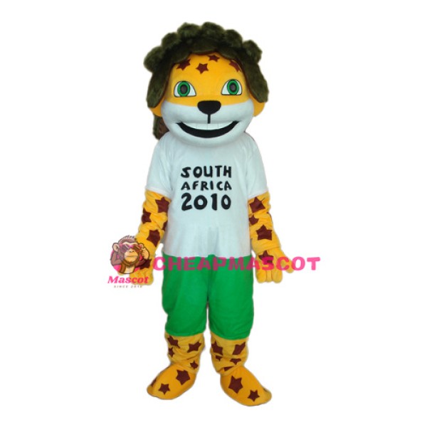Obama Lion with Logo Mascot Adult Costume