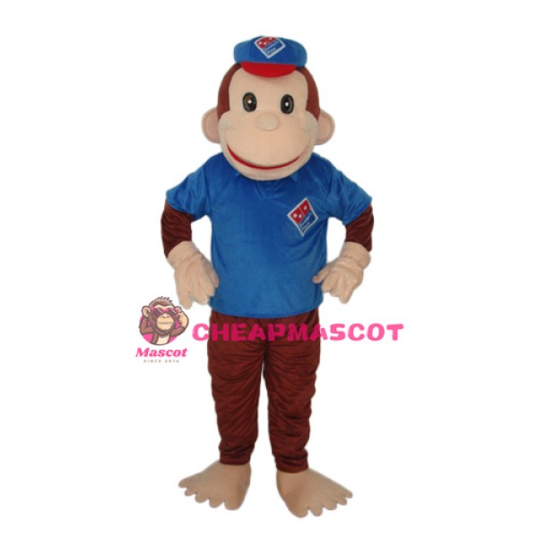 Lucky Monkey Mascot Adult Costume