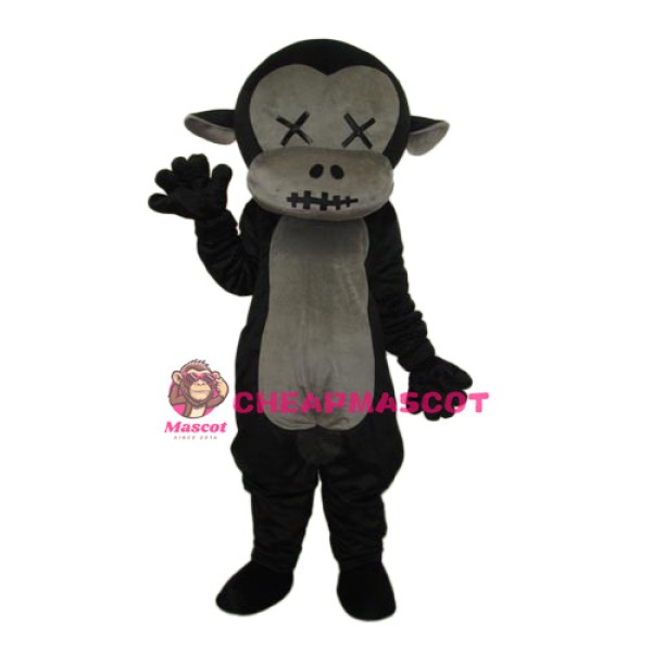 Revised Mr.Jump Monkey Mascot Adult Costume