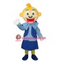 Smart Yellow Head Monkey Mascot Adult Costume