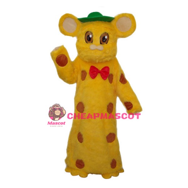 Kuhn Mouse Plush Mascot Adult Costume