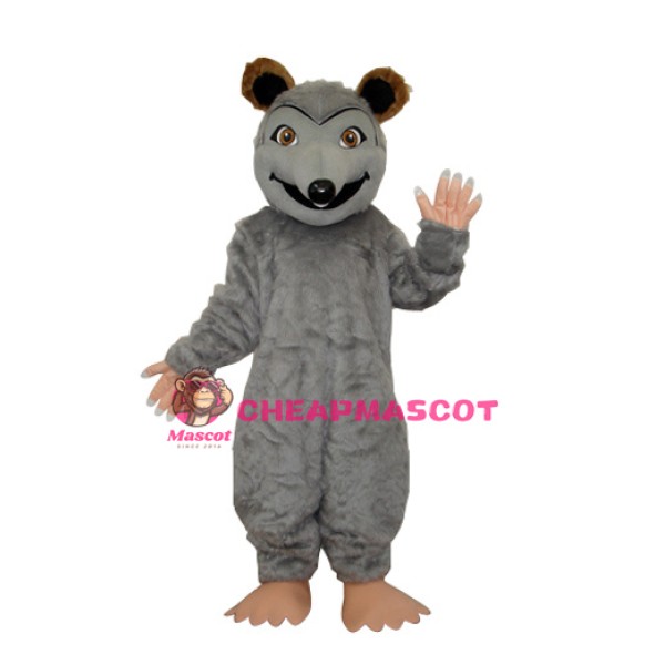 Pointed Snouted Mouse Plush Mascot Costume