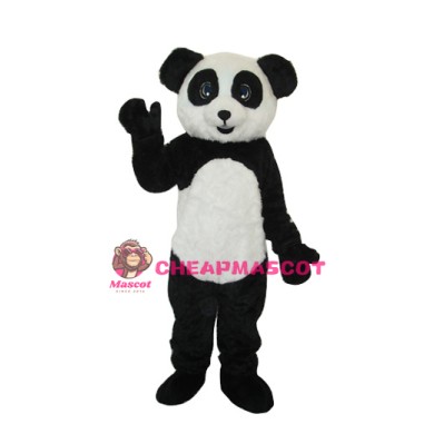2nd Version Plush Panda Adult Mascot Costume