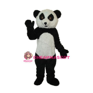 3rd Version Panda Plush Mascot Adult Costume