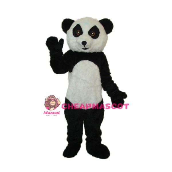 3rd Version Panda Plush Mascot Adult Costume