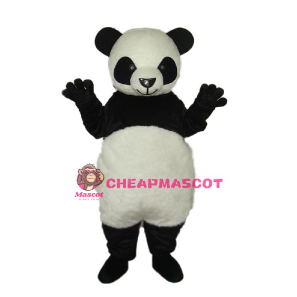 7th Version of The Giant Panda Mascot Adult Costume