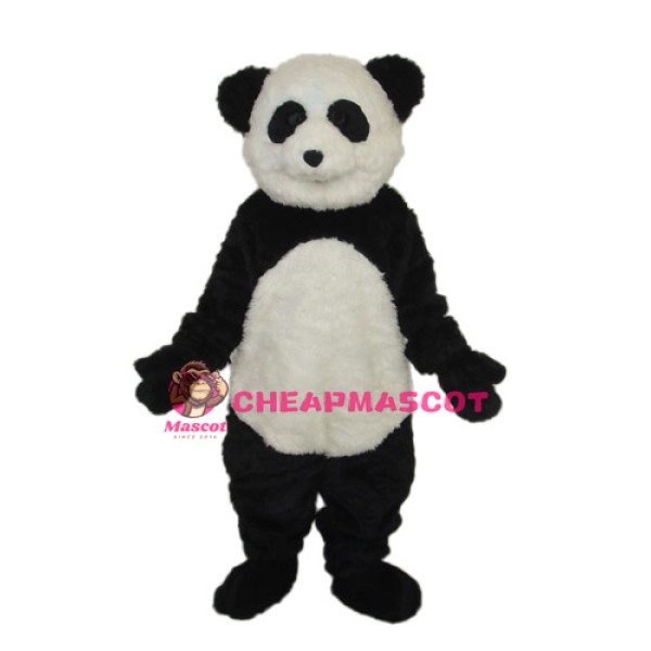 Smile Panda Mascot Adult Costume