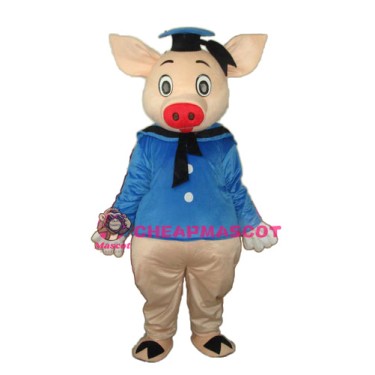 Dr.Pig Mascot Adult Costume